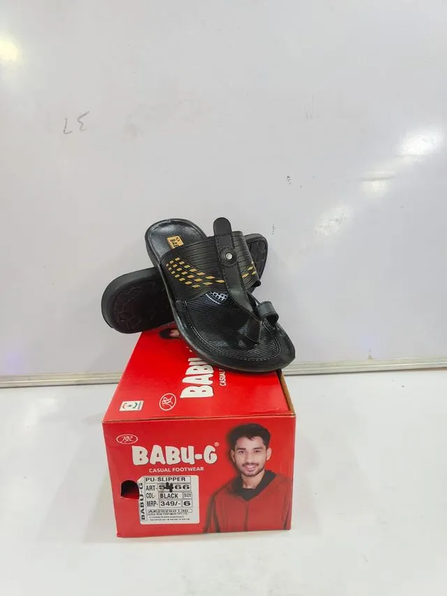 babu-g-5466 Men  Pu Slipper