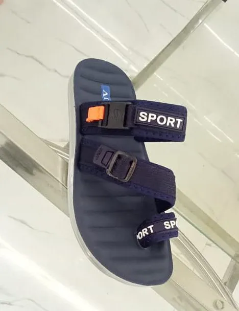 AL-2 HYBRID-02 Men Blue Casual Slipper