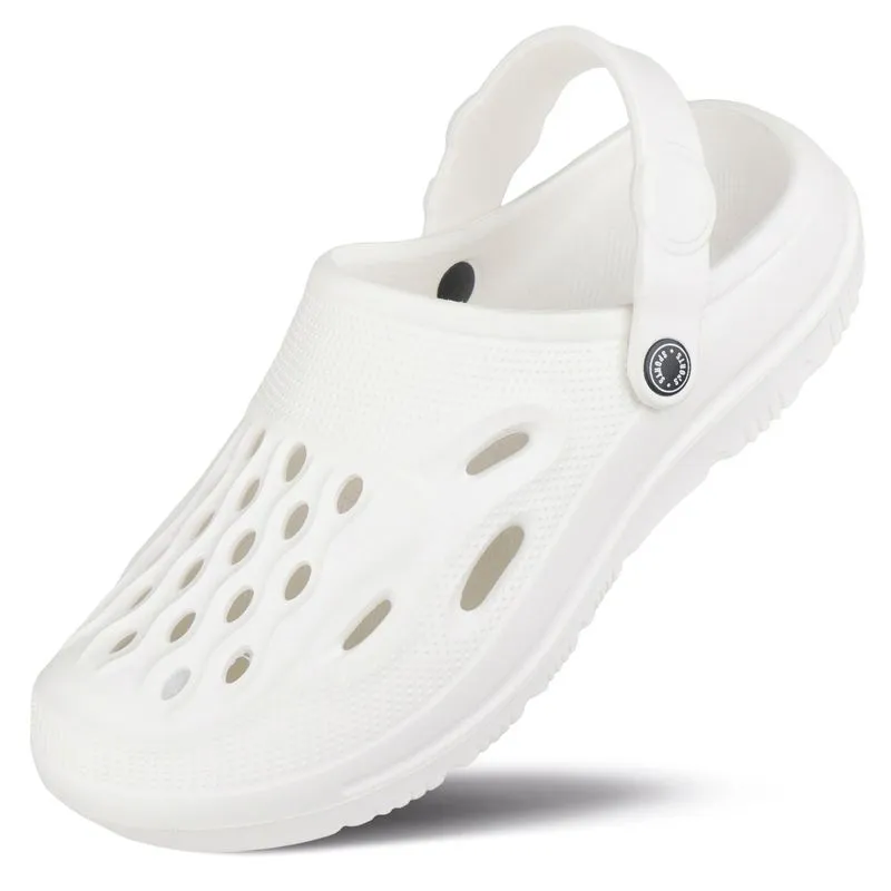 skymate-9505 White Men eva clogs