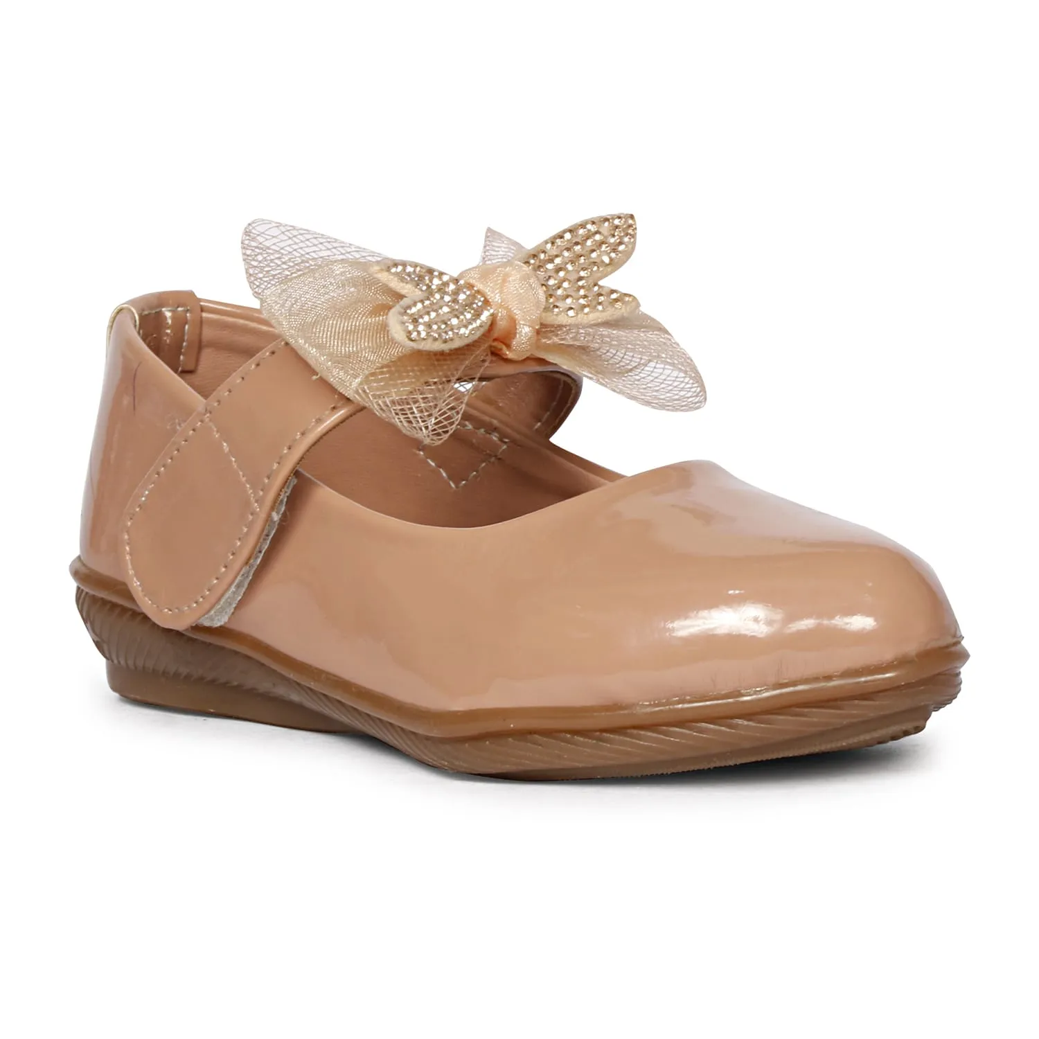 Finobel-01PEACH Patant belly Girl footwear