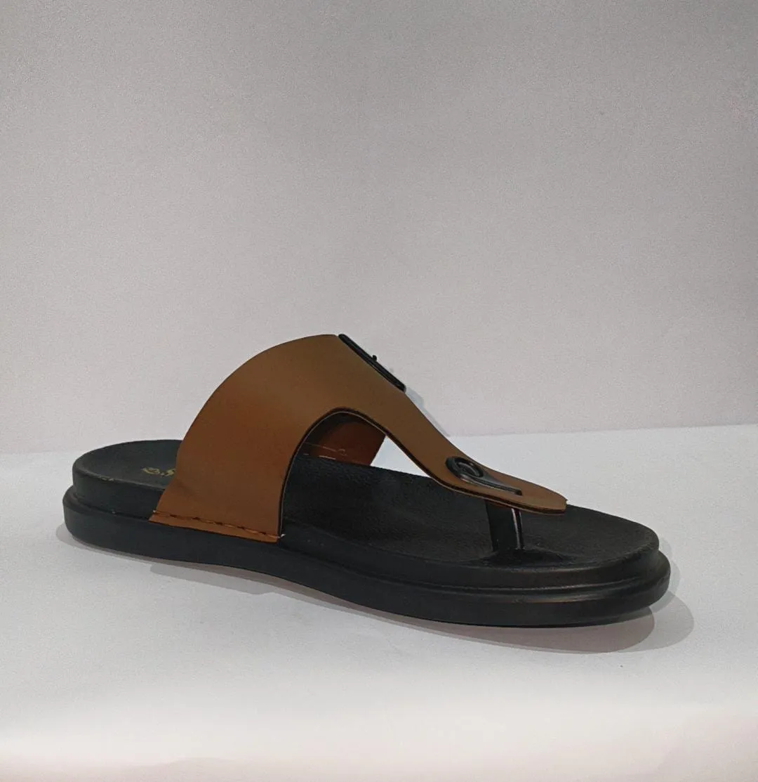 SUFI-99 Men’s Stylish Comfort Toe-Ring Slip-On Sandals