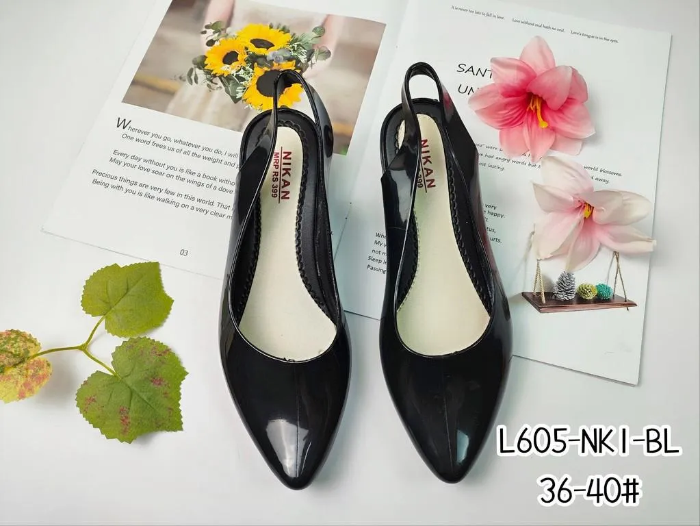 DATA-L605-NK-BL WOMEN FANCY SANDAL