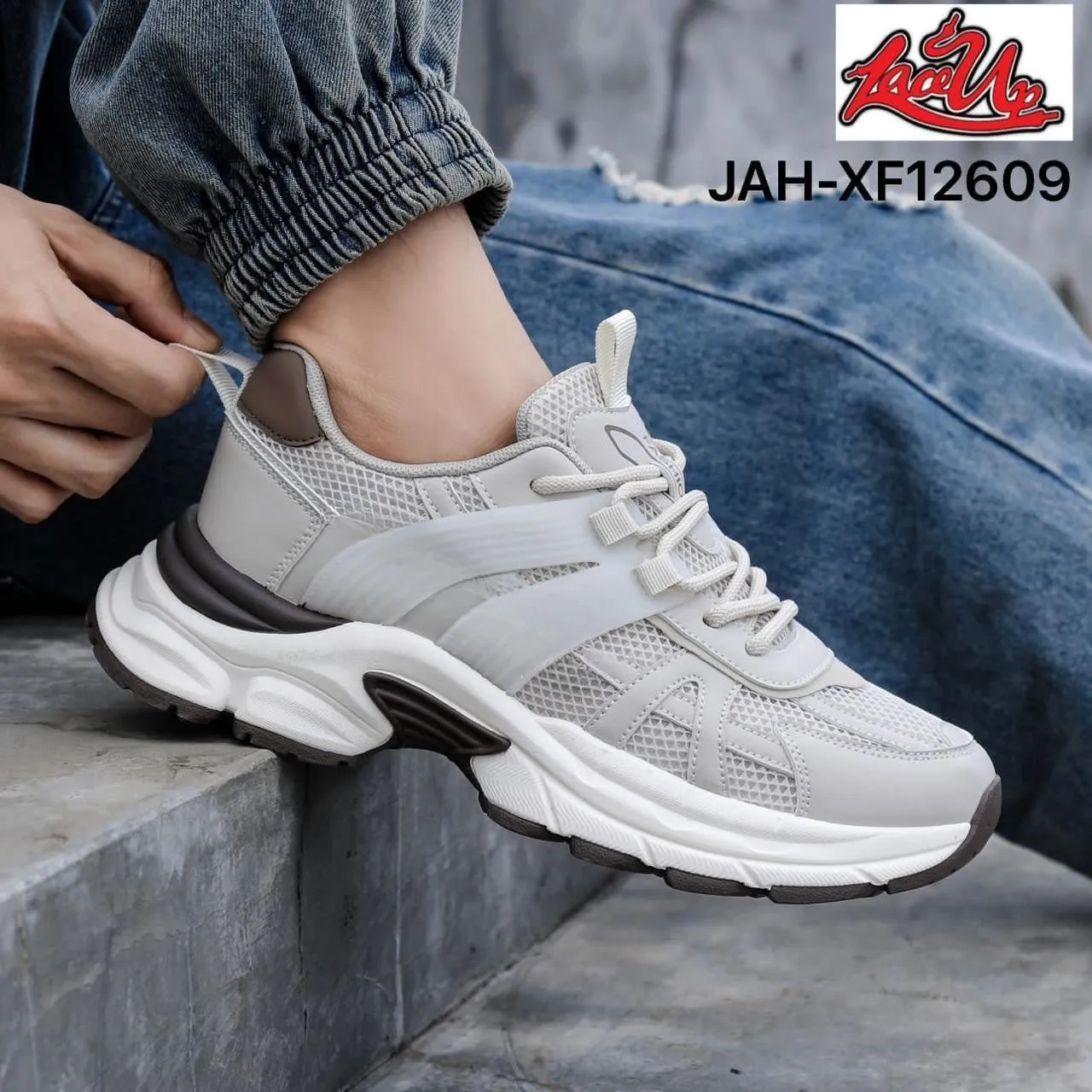 QUALITY-JAH-XF12609 Trendy Men’s Sports Sneakers – Comfort & Durability Assured”