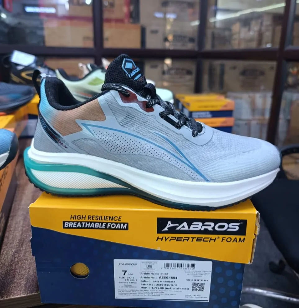 ABROS-ASSG1554 NEON Men’s Sports Running Shoes