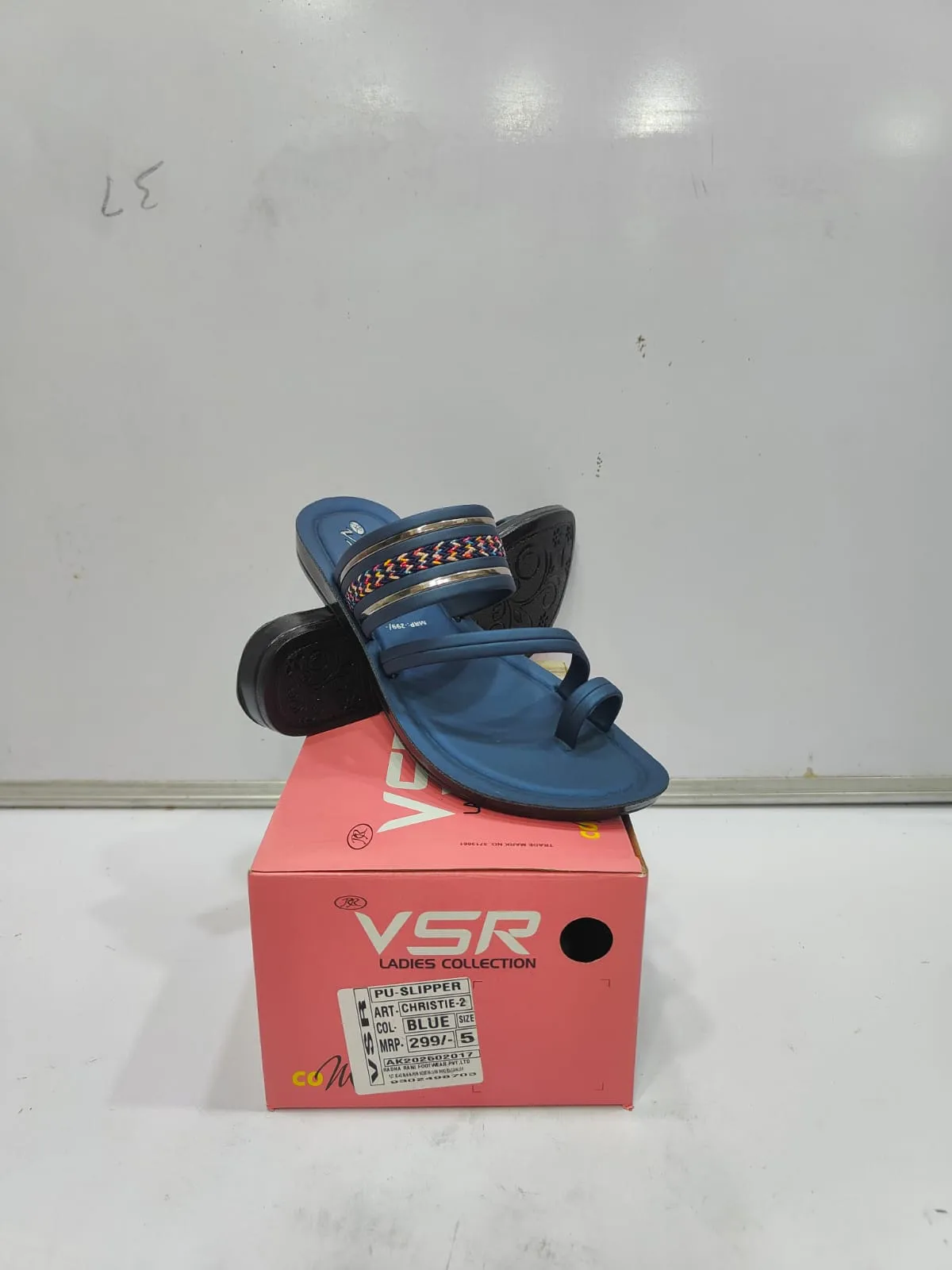 CHRISTIE-2 PU SLIPPER