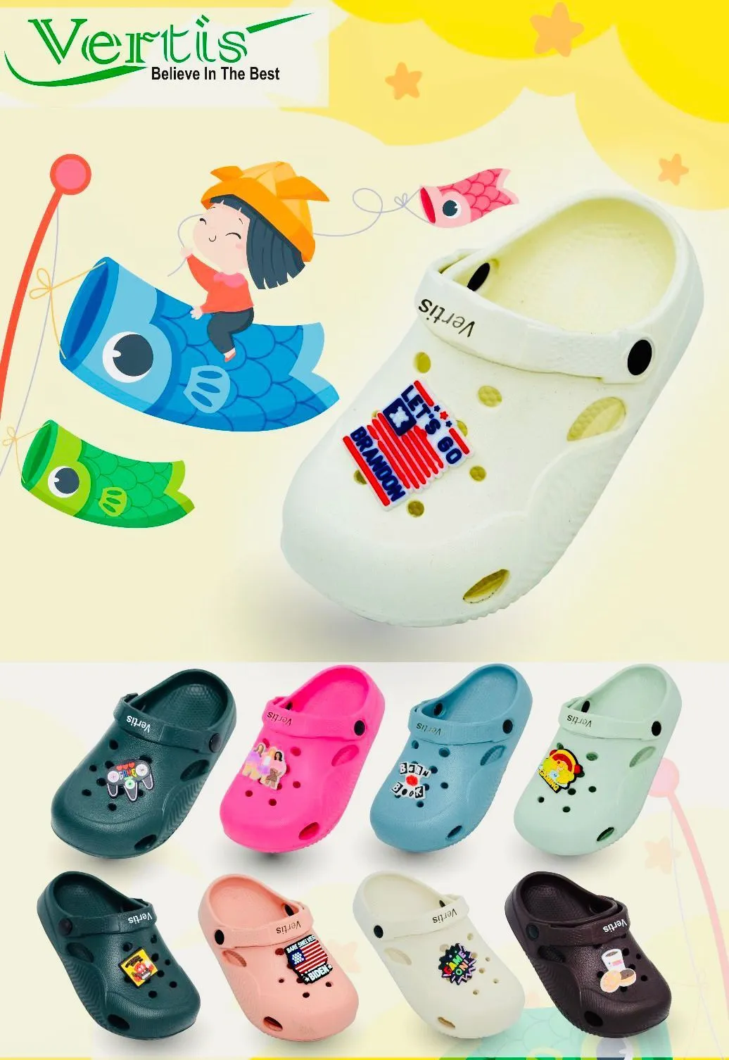 BULOO 4100 KIDS CLOGS