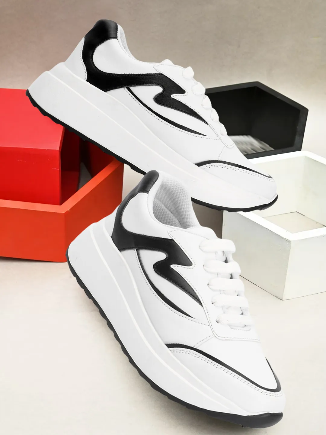 PrasKing Lightweight Comfort Summer Trendy Premium Stylish Sneakers For Women