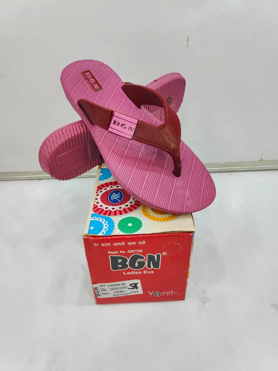 BABU G CUSHION-366 SLIPPER