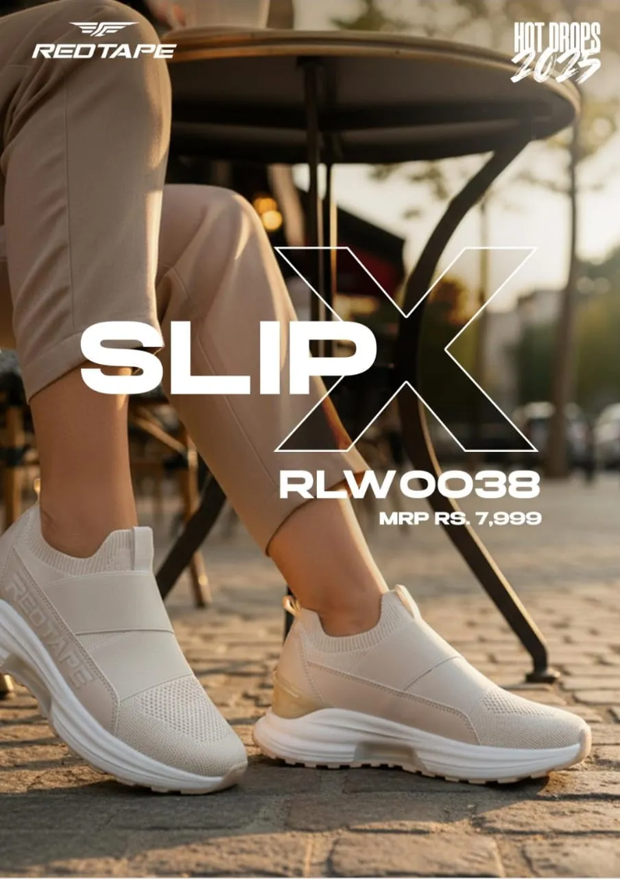 Red Tape-SLIP X0038 Women’s Casual Sports Sneakers