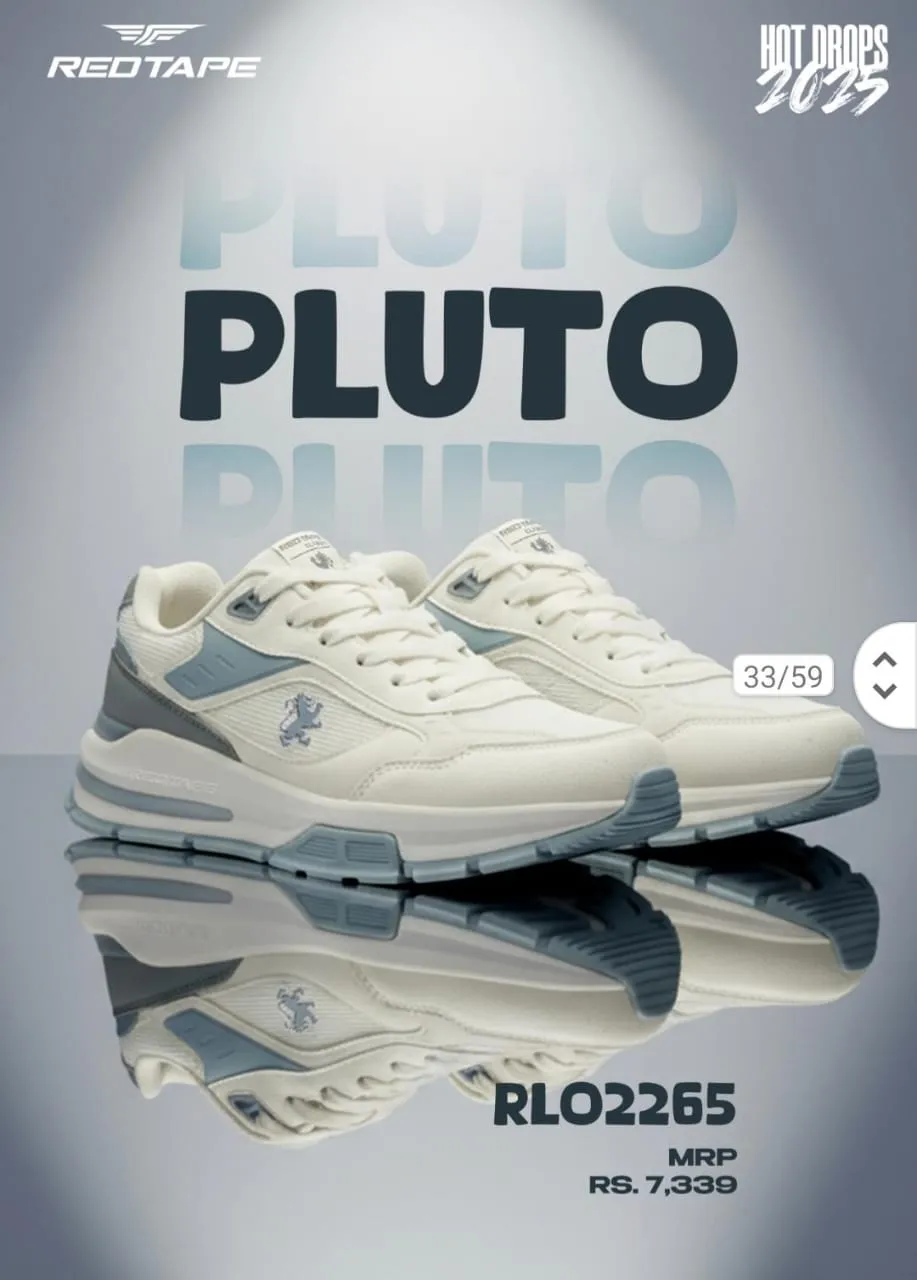 Red Tape-PLUTO2265 Men  Sports Shoes