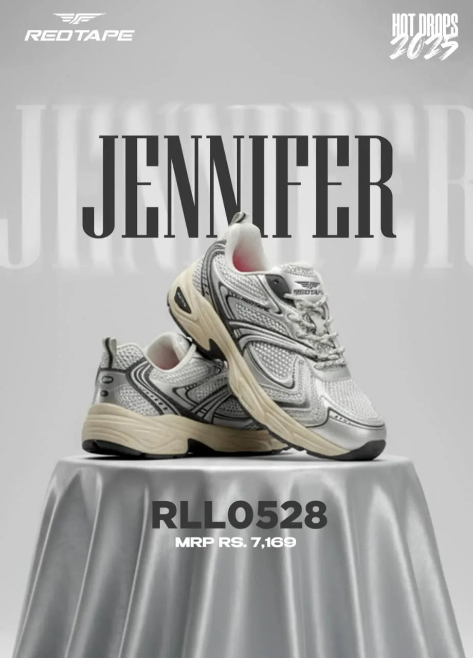 Red Tape-JENNFER0528 Black Sports Shoes