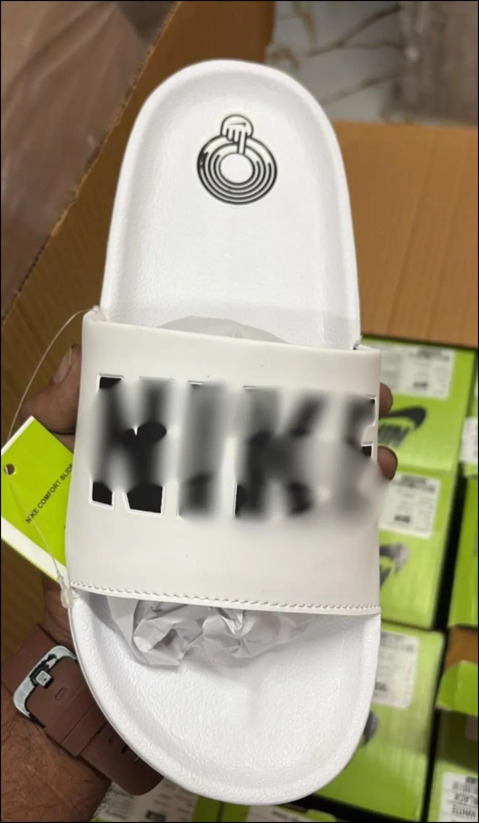 Skinny Potter-NK-1021 Mens Comfort Slide