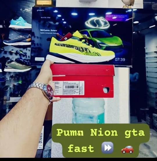 PINO-600 Pum Neon GTA Fast Running Shoes