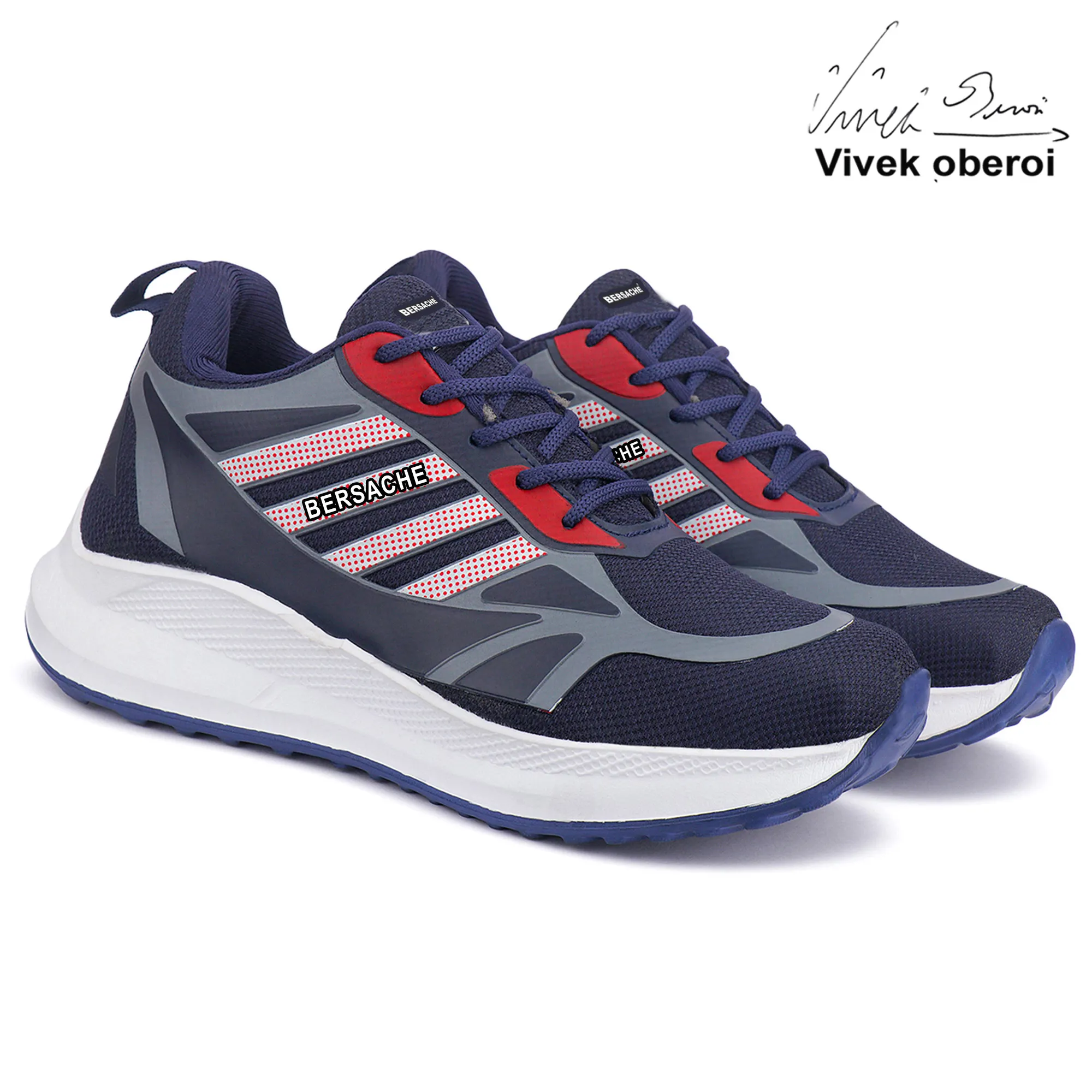 Bersache-8072 Men Shoes Blue Box Packing