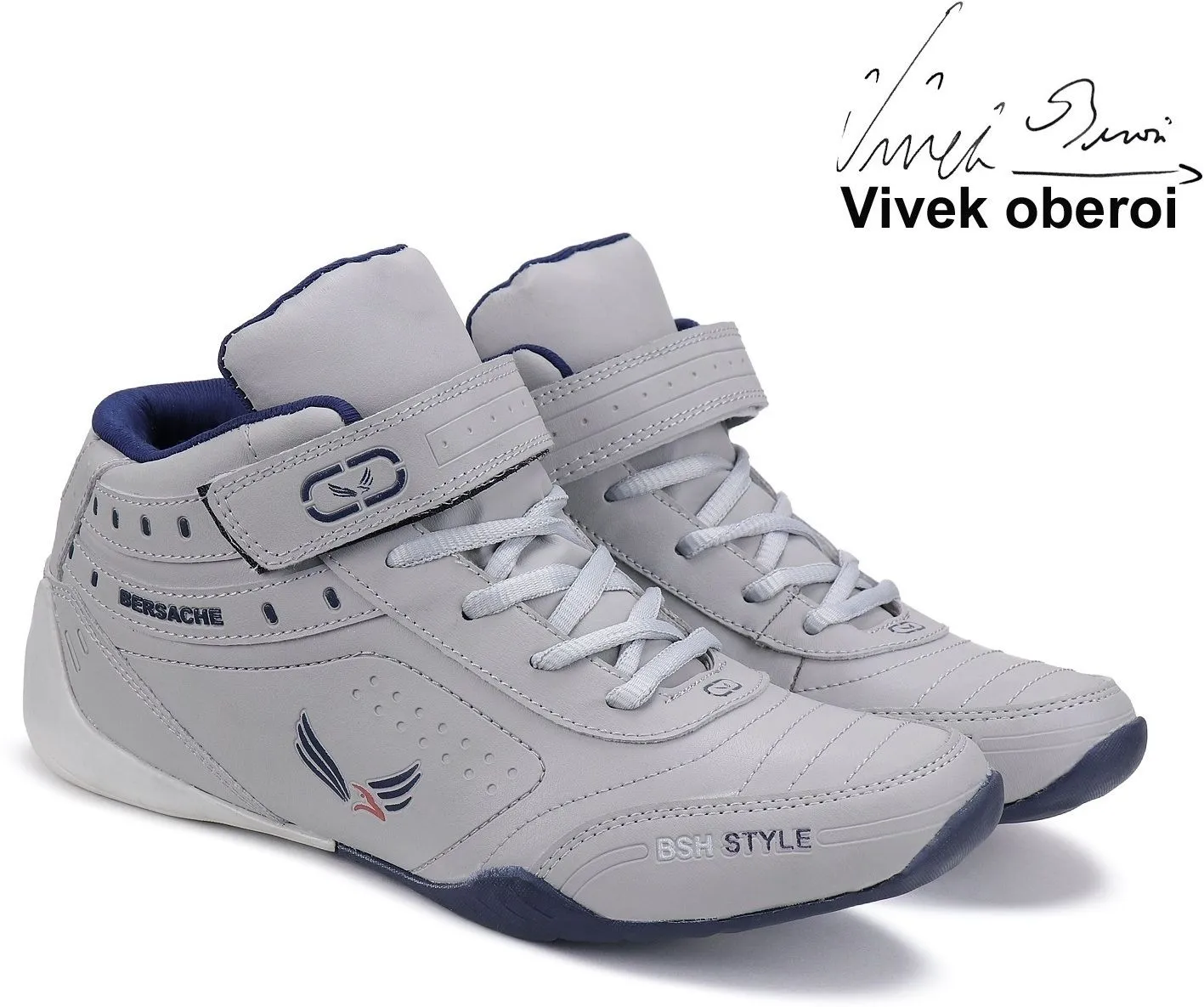 Bersache-9021 Men Shoes Grey Box Packing