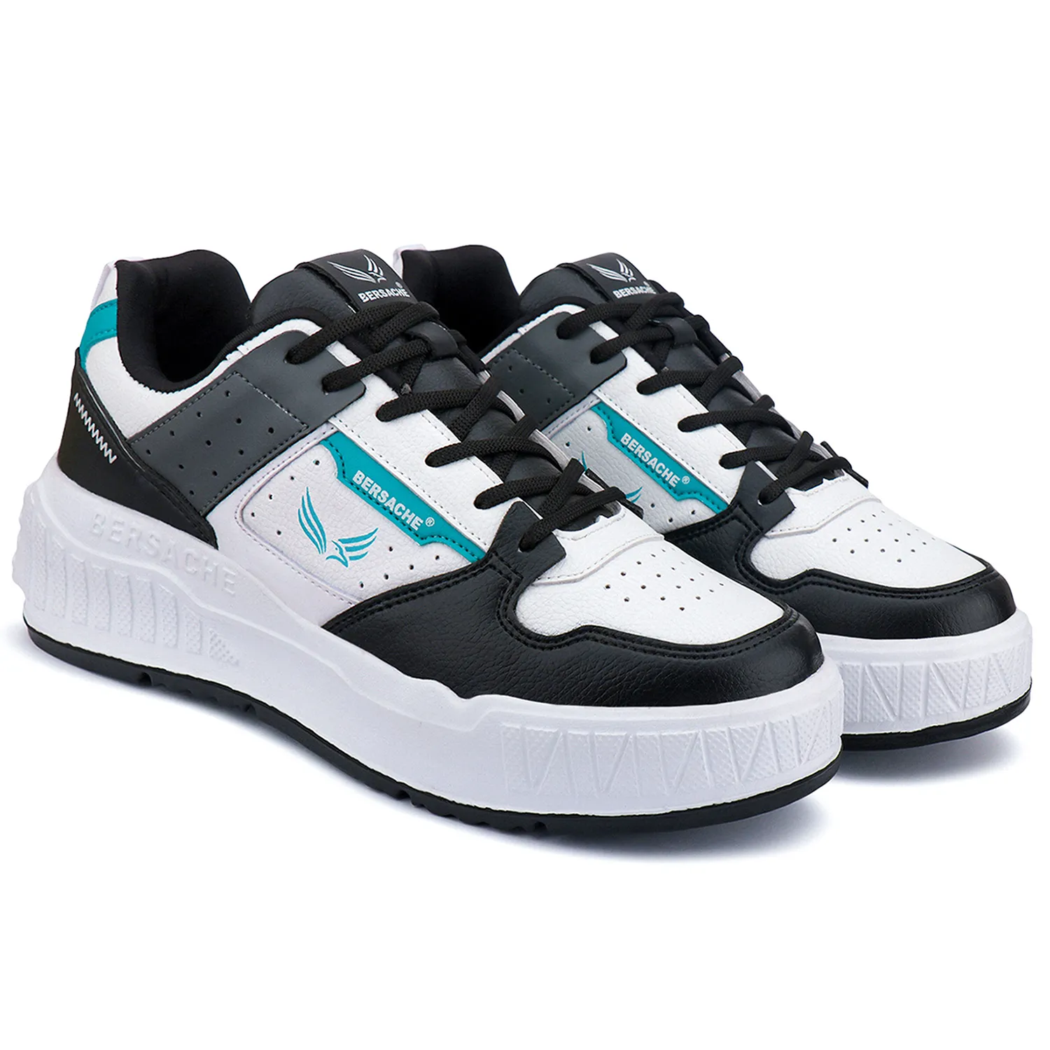 Bersache-8051 Men Shoes Blue Box Packing