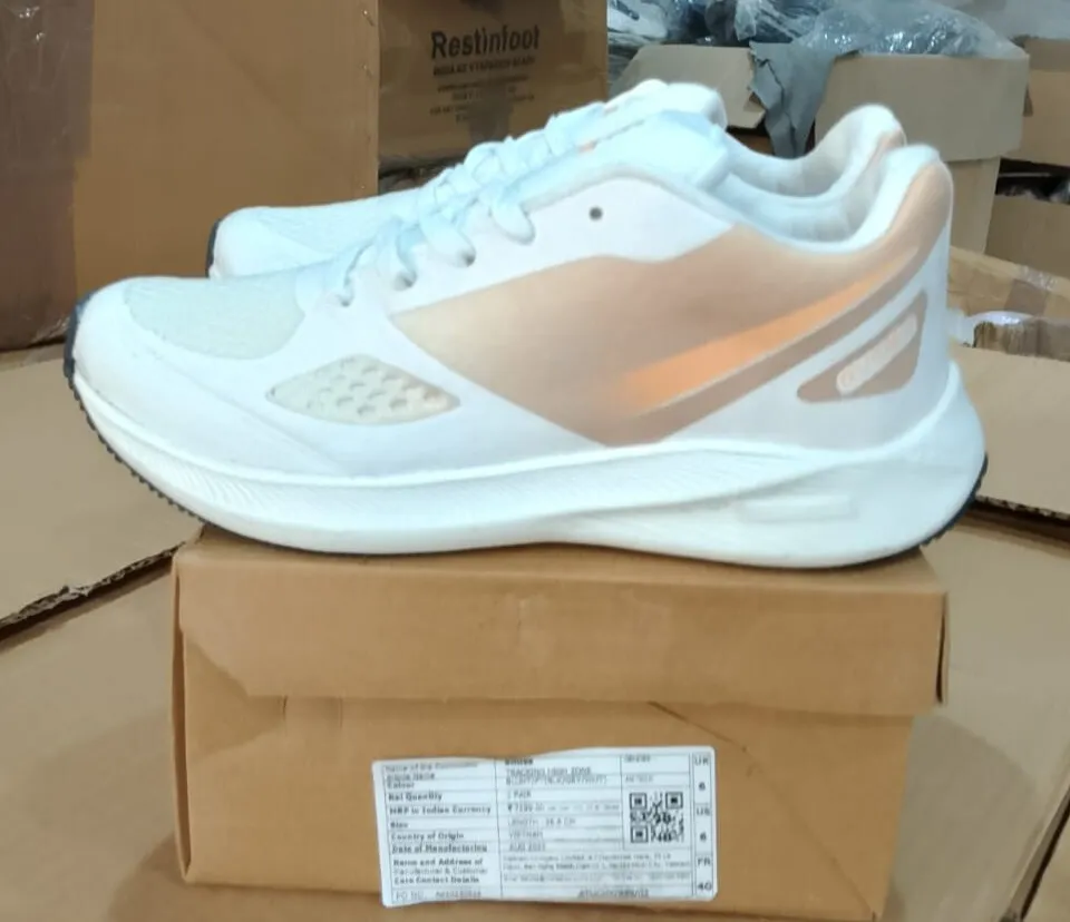 AIR-711WHT-CRM Flex Runner Men Sneakers