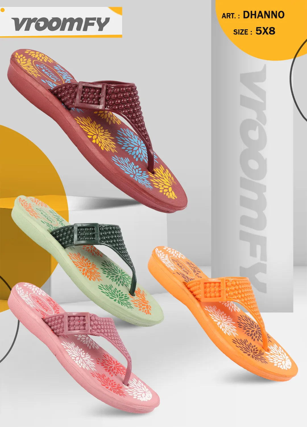 VROOMFY - DHANNO WOMEN FLIPFLOP