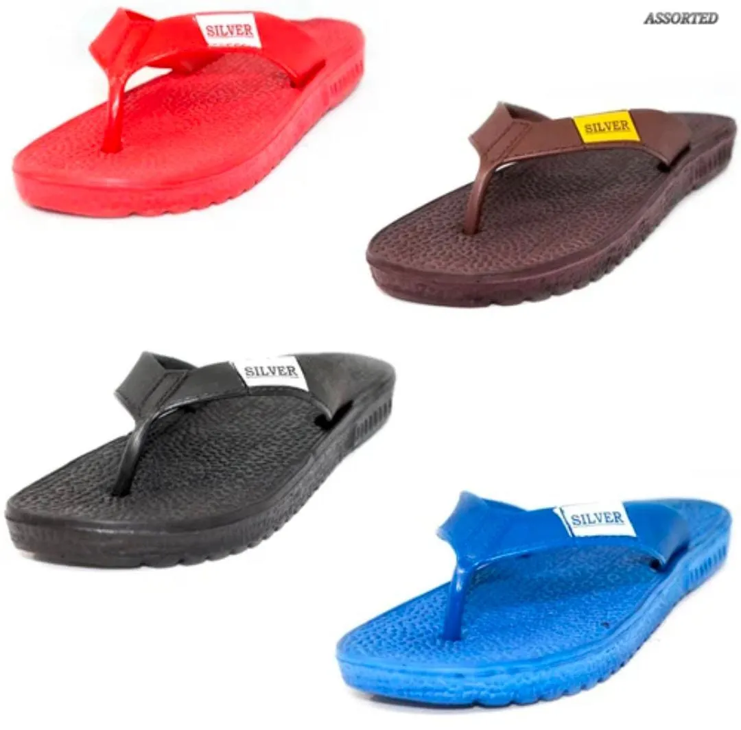 VROOMFY-SILVER MEN FLIPFLOP
