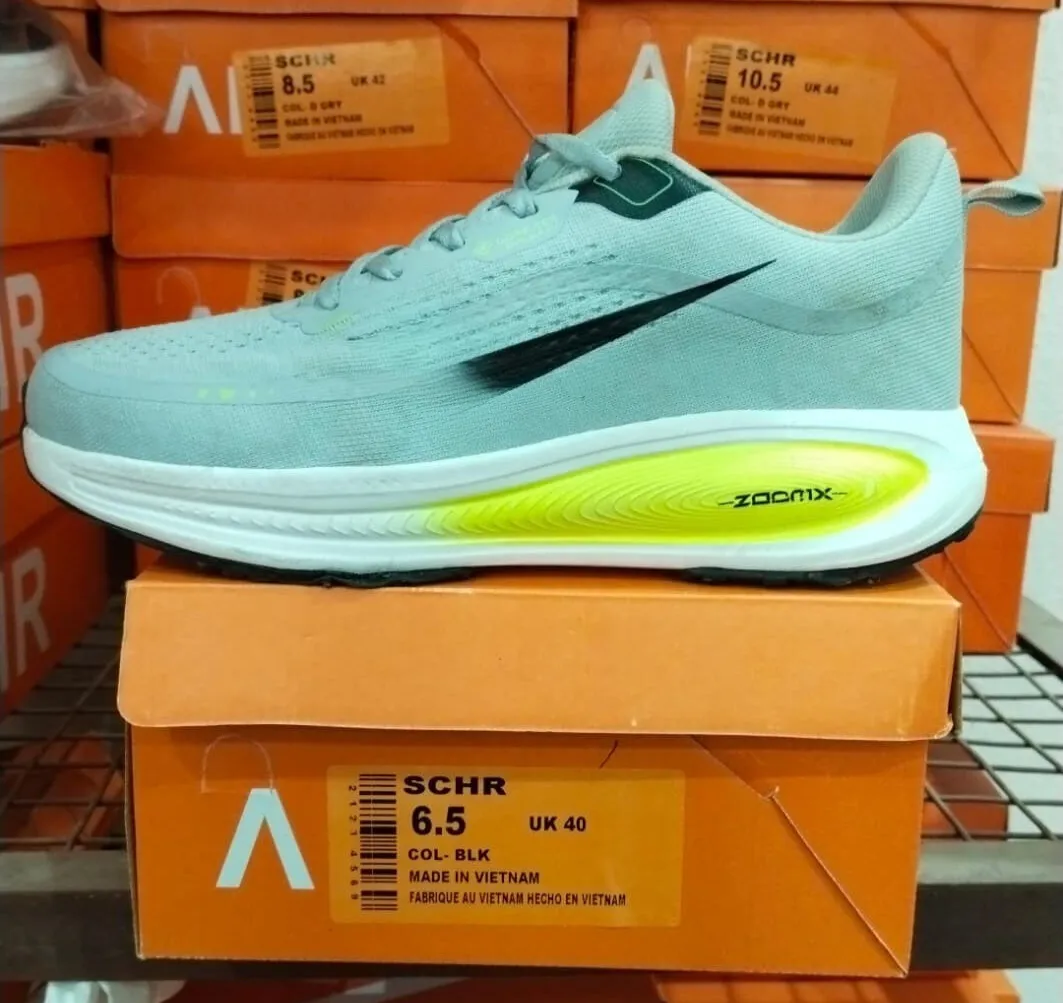 ZMX-WHT-12 - ZoomX White Running Shoes