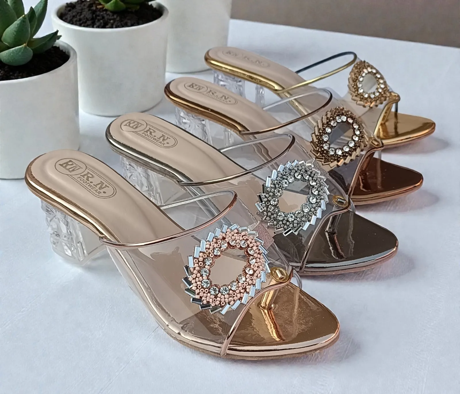 R.N Footwear- rn15 Women’s Heel Sandals