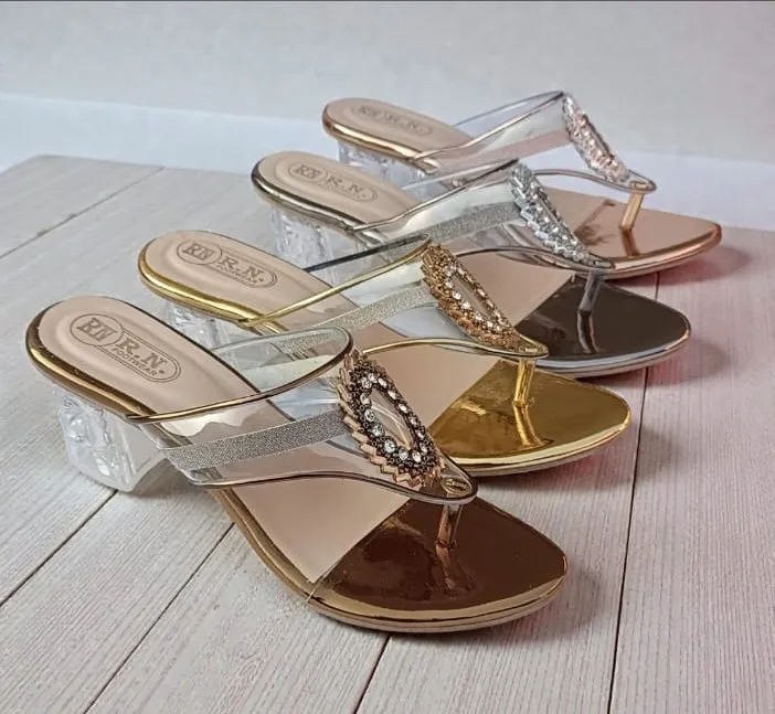 R.N Footwear-RN-1002  Women’s Heel Sandals